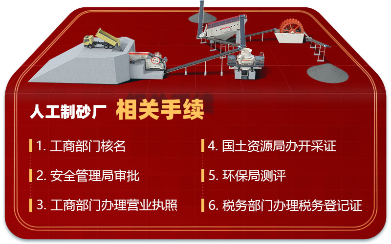人工制砂廠(chǎng)相關(guān)手續(xù)